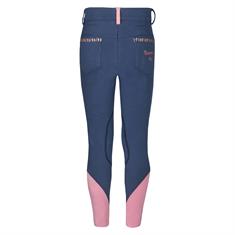 Pantalon d'équitation Jolly Presto Enfants Full Grip Horka Bleu foncé