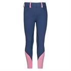 Pantalon d'équitation Jolly Presto Enfantss Full Grip Horka Bleu foncé