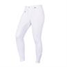 Pantalon d'équitation Junior Full Grip QHP Blanc