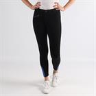 Pantalon d'équitation Junior Full Grip QHP Noir
