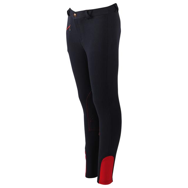 Pantalon d'équitation Junior Q-Essentials Bleu foncé