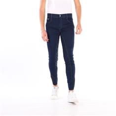 Pantalon d'équitation LVQuadrup Denim Full Grip Hommes La Valencio Denim