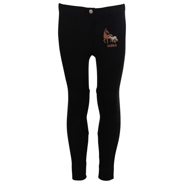 Pantalon d'équitation Mini Enfants Horka Noir