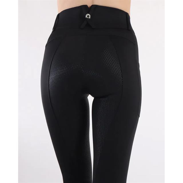 Pantalon d'équitation MOMeadow Mesh Summer Full Grip Montar Noir