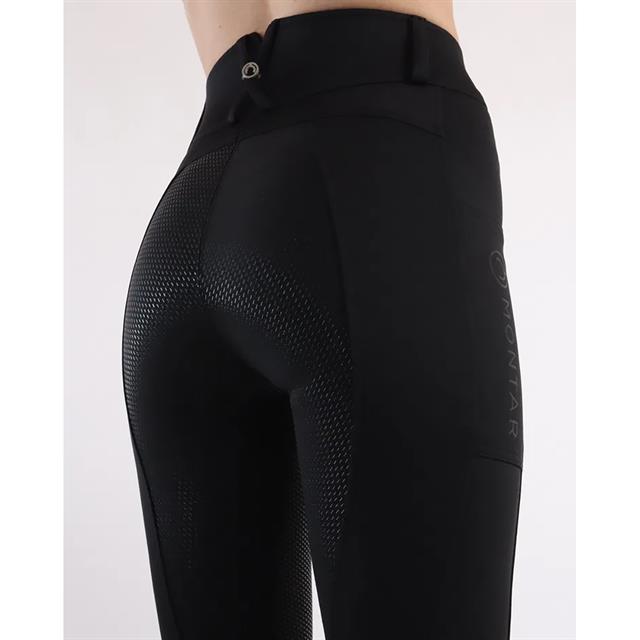 Pantalon d'équitation MOMeadow Mesh Summer Full Grip Montar Noir