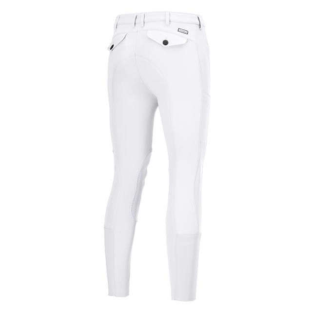 Pantalon d'équitation Navaro Homme Basanes en silicone Pikeur Blanc