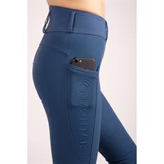 Pantalon d'équitation Nola Yati Basanes Grip Montar MID BLUE