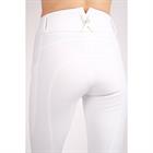 Pantalon d'équitation Nola Yati Full Grip Montar Blanc