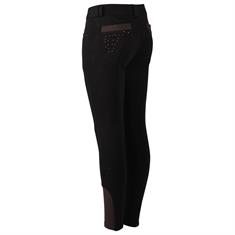 Pantalon d'équitation Pearl Enfantss QHP Noir