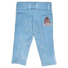 Pantalon d'équitation pour bébé Bobby Enfantss QHP Bleu clair