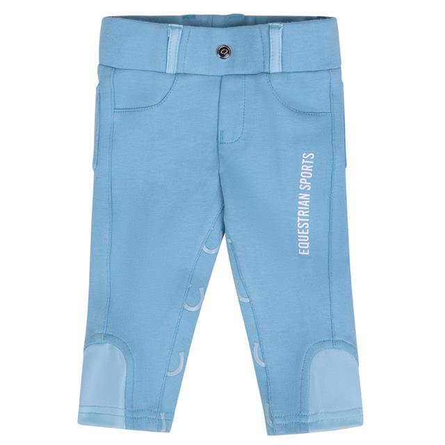 Pantalon d'équitation pour bébé Bobby Enfantss QHP Bleu clair