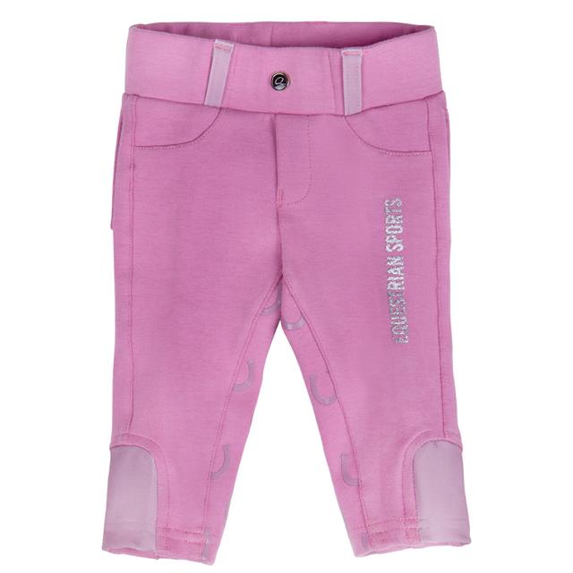 Pantalon d'équitation pour bébé Bobby Enfantss QHP Rose clair
