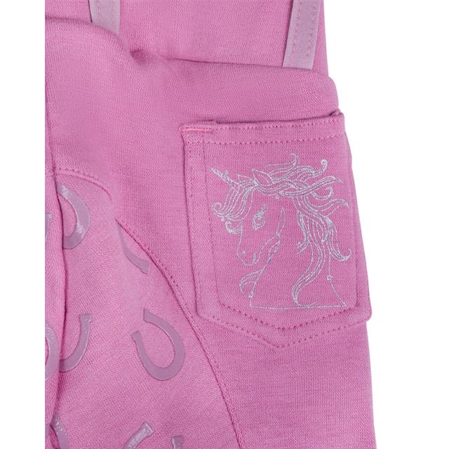 Pantalon d'équitation pour bébé Bobby Enfantss QHP Rose clair