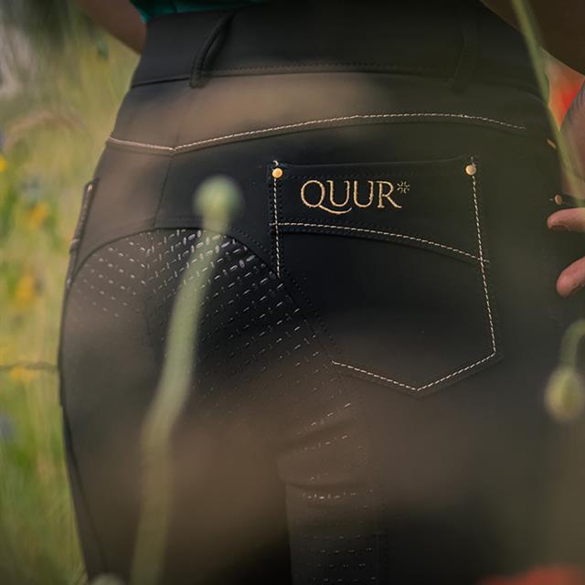 Pantalon d'Équitation QBlayze Full Grip Quur Noir