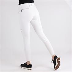 Pantalon d'équitation QCardie Fond silicone Quur Blanc