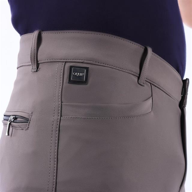 Pantalon d'équitation QCaz Basanes Grip QUUR Hommes  Gris foncé