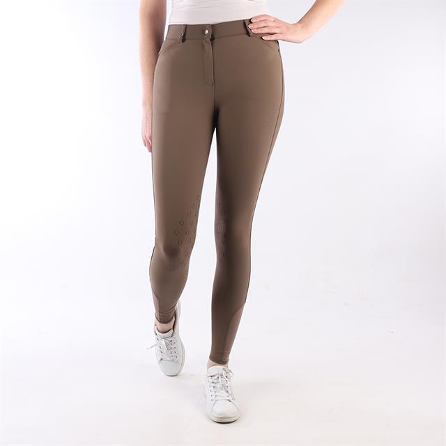 Pantalon d'équitation QSenna Basanes Grip QUUR  Marron clair
