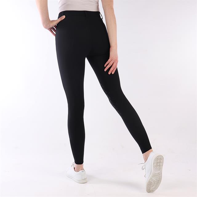 Pantalon d'équitation QSenna Basanes grip Quur Noir