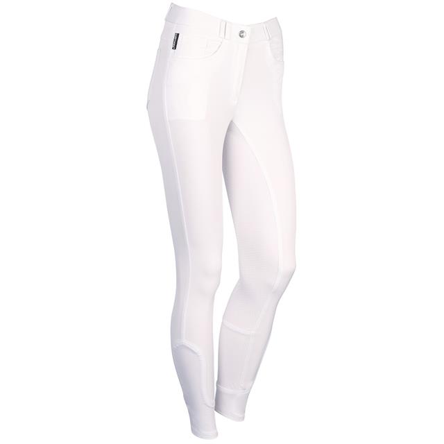 Pantalon d'équitation Redwood Full Grip Enfantss Harry's Horse Blanc