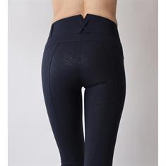 Pantalon d'équitation Rosegold Full Grip Rebel By Montar Bleu foncé