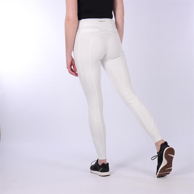 Pantalon d'équitation Signature Fond Grip N-Brands X Epplejeck Blanc