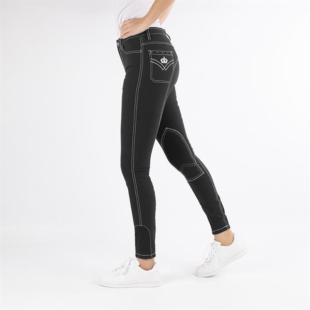 Pantalon d'équitation Sparkle Enfantss Epplejeck Noir