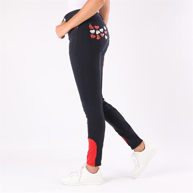 Pantalon d'équitation Sweetheart Enfantss Epplejeck Bleu foncé