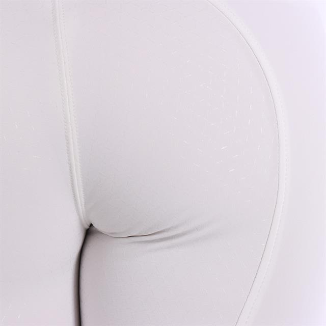 Pantalon d'équitation taille haute et fond full-grip Kirstin Swarowski Montar Blanc