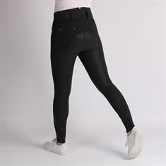 Pantalon d'équitation Trento fond silicone Horka Noir