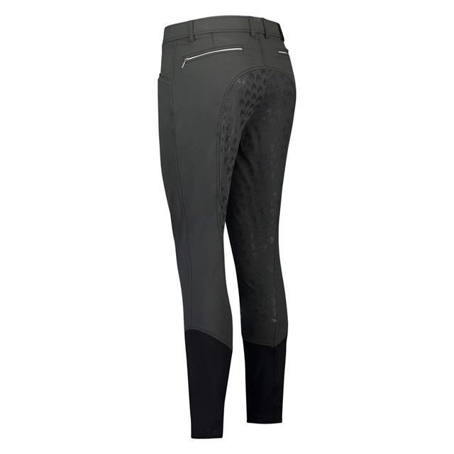 Pantalon d'Équitation Victor Full Grip Hommes Easy Rider Gris