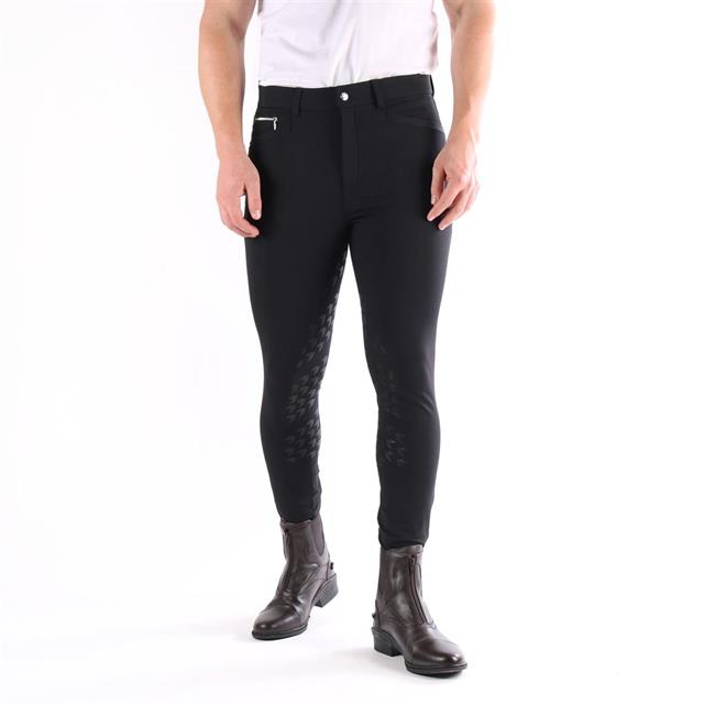 Pantalon d'équitation Victor Full Grip Hommes Easy Rider Noir