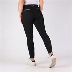 Pantalon d'équitation Vogue Fond silicone Harcour Noir