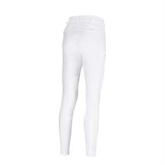 Pantalon d'équitation à basane grip Laure Pikeur Blanc