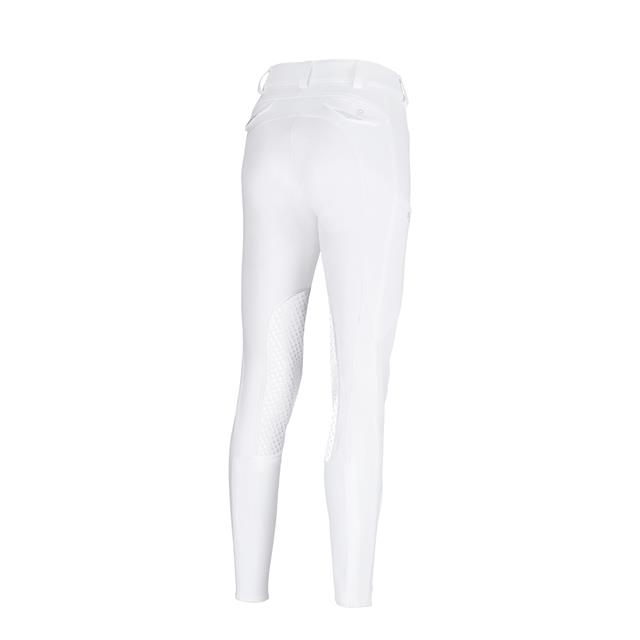 Pantalon d'équitation à basane grip Laure Pikeur Blanc