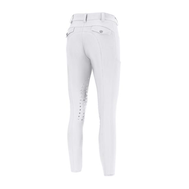 Pantalon d'équitation à basane grip Romy Pikeur Blanc