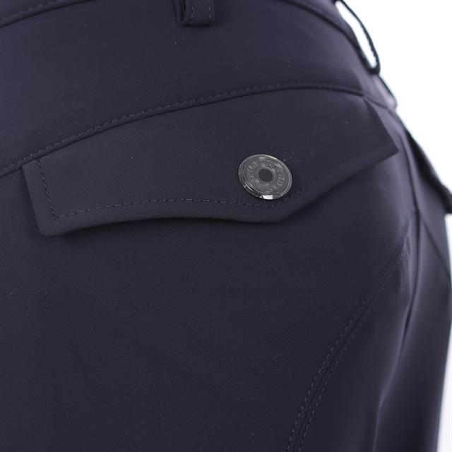 Pantalon d'équitation à fond basane grip Rodrigo SD Pikeur Bleu foncé