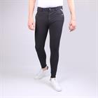 Pantalon d'équitation à fond basanes grip Gary Hommes Montar Bleu foncé