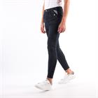 Pantalon d'équitation à fond basanes grip Gary Hommes Montar Denim