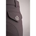 Pantalon d'équitation à fond basanes grip Gary Hommes Montar Gris