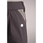 Pantalon d'équitation à fond basanes grip Gary Hommes Montar Gris