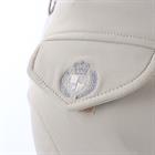 Pantalon d'équitation à fond basanes grip Gary Hommes Montar Marron moyen