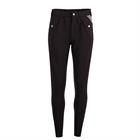 Pantalon d'équitation à fond basanes grip Gary Hommes Montar Noir