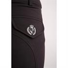 Pantalon d'équitation à fond basanes grip Gary Hommes Montar Noir
