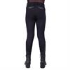 Pantalon d'équitation à fond basanes grip Kae Enfantss QHP Noir
