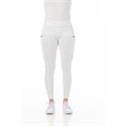 Pantalon d'équitation à fond full-grip Agadir Enfantss Ekkia Blanc