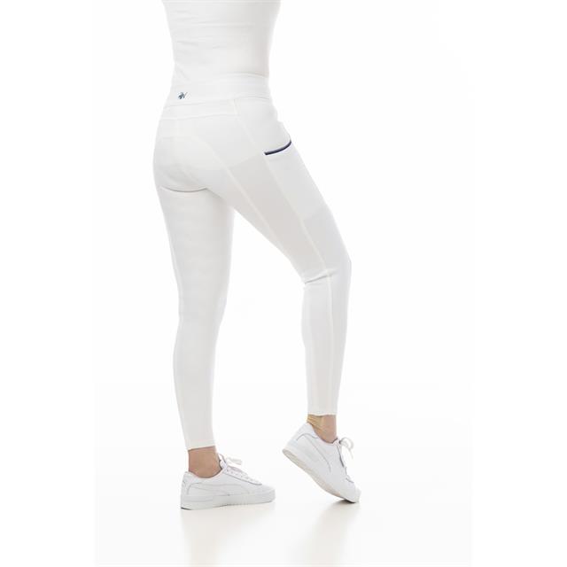 Pantalon d'équitation à fond full-grip Agadir Enfantss Ekkia Blanc