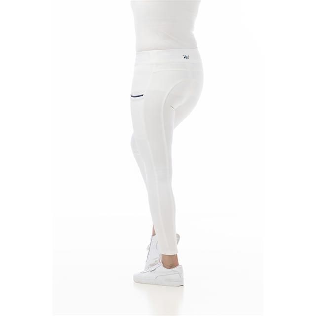 Pantalon d'équitation à fond full-grip Agadir Enfantss Ekkia Blanc