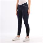 Pantalon d'équitation à fond full-grip Basic Barato Bleu foncé