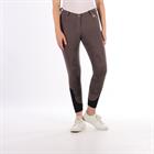 Pantalon d'équitation à fond full-grip Basic Barato Gris