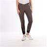 Pantalon d'équitation à fond full-grip Basic Barato Gris